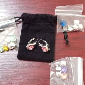 Joan Rivers Interchangle earrings